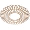 Ekena Millwork Cornelius Wood Fretwork Pierced Ceiling Medallion, Alder, 38"OD x 14 1/8"ID x 3/8"T CMWP38X0375CRAL - alternate 2